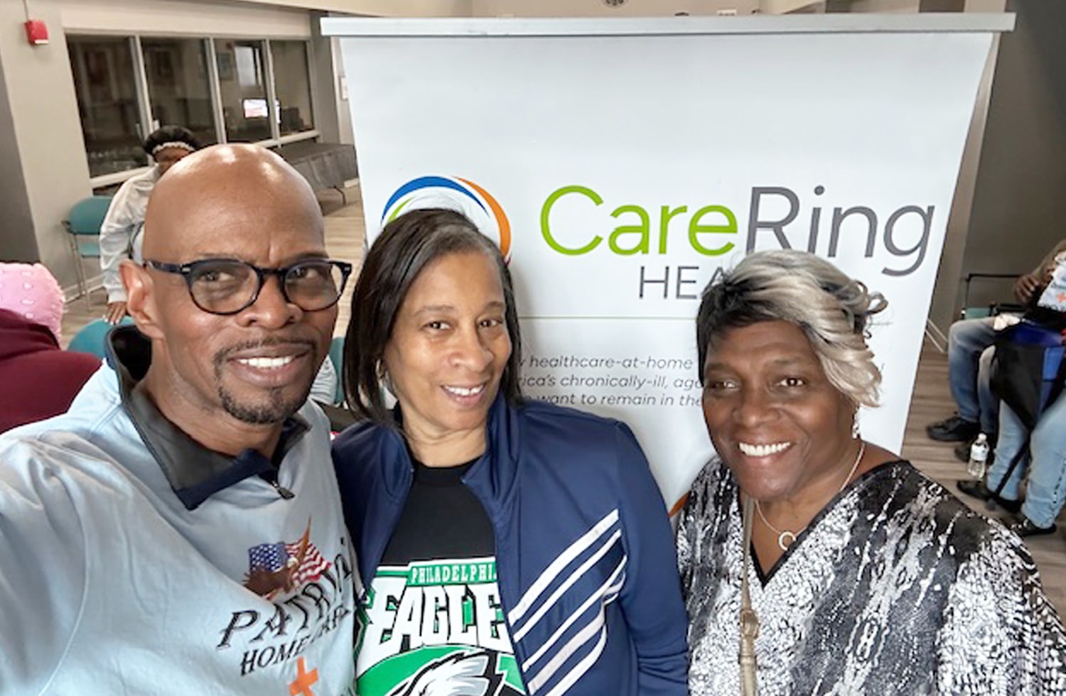 Read more about the article Patriot+ CareRing Health Brings Germantown Community Together with Chat & Chew Event at Interfaith House